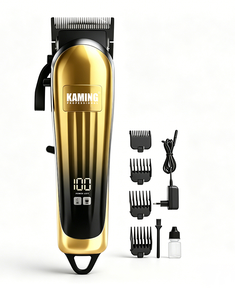 Kaming802 Elektrische Haarschneidemaschine für Zuhause, professioneller Kegelschneider, hochwertige elektrische Haarschneidemaschine mit Digitalanzeige