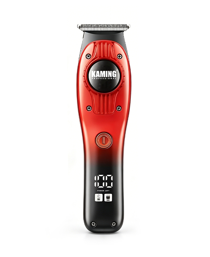 Kaming 1710 Professioneller Zero Gap Schnitzhaarschneider mit Digitalanzeige