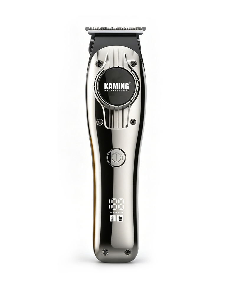 Kaming 1710 Professioneller Zero Gap Schnitzhaarschneider mit Digitalanzeige