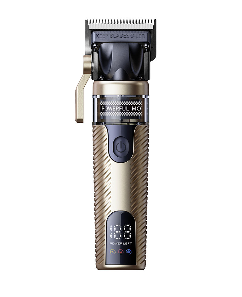 Kaming 319 Professioneller Haarschneider mit bürstenlosem Außenläufermotor – Salonqualität, Vintage-Metallgehäuse